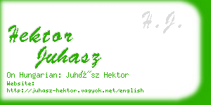 hektor juhasz business card